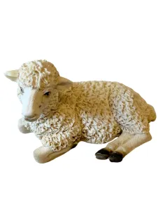Pecora in resina per statue da 15-20 cm 2