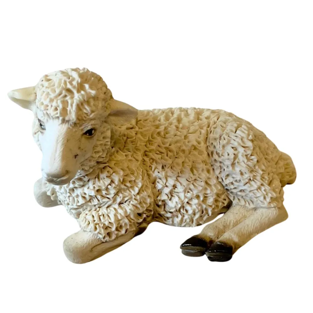 Resin Sheep for 15–20 cm Nativity Figures