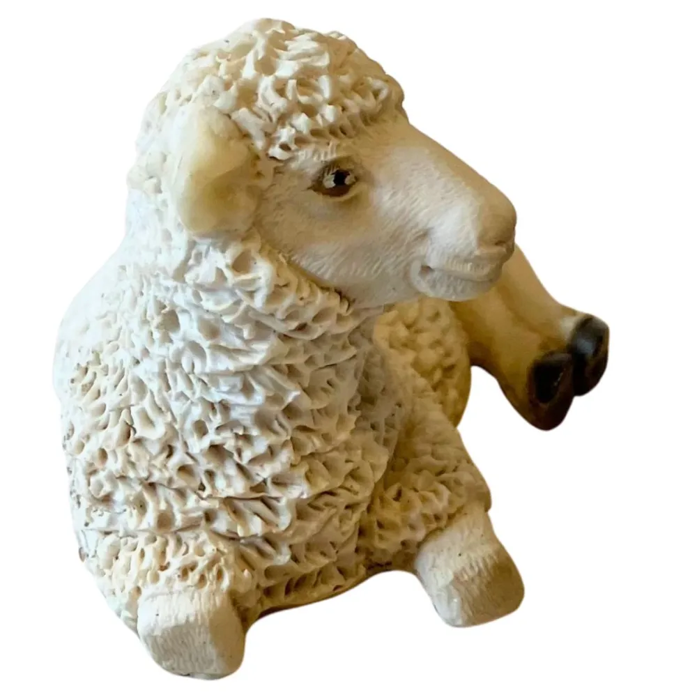 Resin Sheep for 15–20 cm Nativity Figures