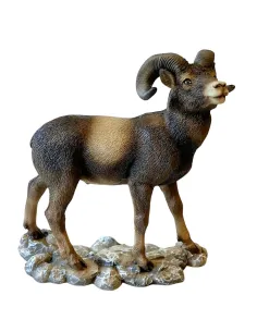 Muflone in resina per statue da 30 cm 2