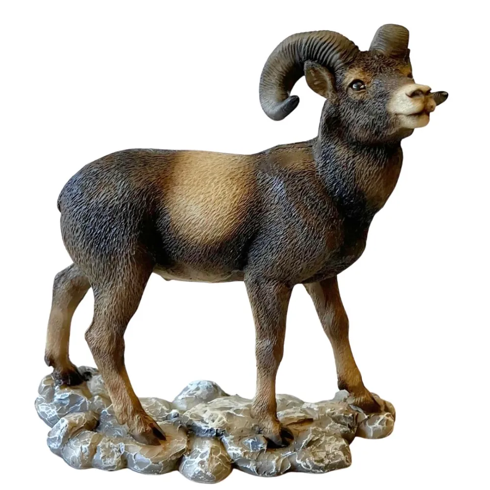 Resin Mouflon for 30 cm Nativity Figures
