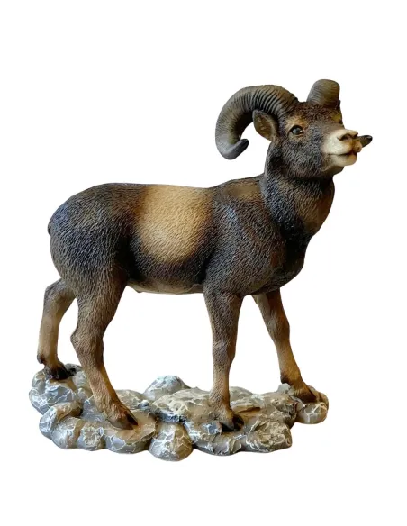 Muflone in resina per statue da 30 cm