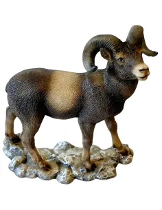 Muflone in resina per statue da 30 cm