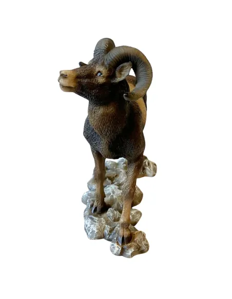 Muflone in resina per statue da 30 cm