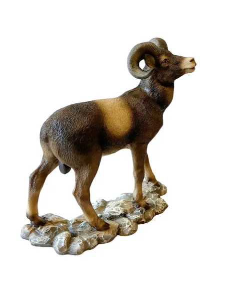 Muflone in resina per statue da 30 cm