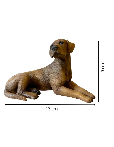 Cane in resina per statue da 30 cm