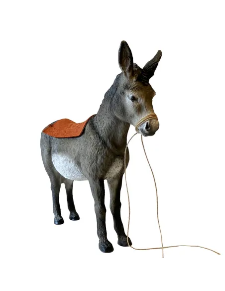 Asino in resina per statue da 30 cm