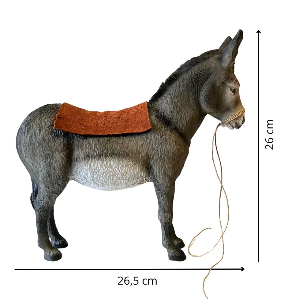 Resin Donkey for 30 cm Nativity Figures