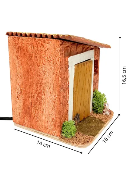 Vecchia Landi che apre e chiude la porta in movimento 10 cm