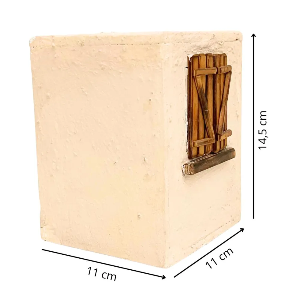 Animated 10 cm PVC Landi Woman Opening and Closing the Window