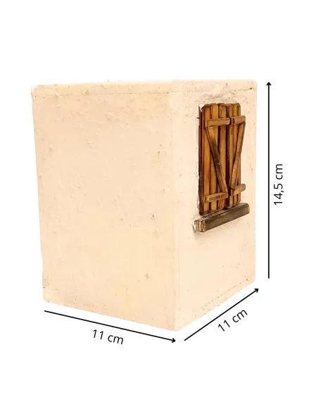 Animated 10 cm PVC Landi Woman Opening and Closing the Window