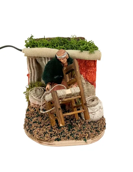 Animated 10 cm PVC Landi Chair Weaver