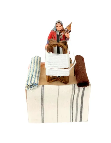 Animated 8 cm PVC Landi Elderly Spinner
