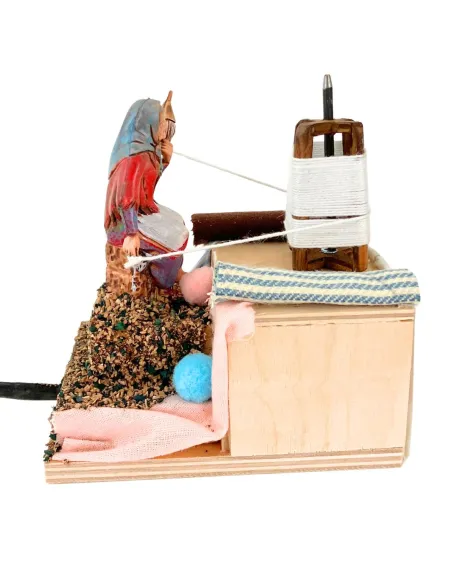 Animated 8 cm PVC Landi Elderly Spinner