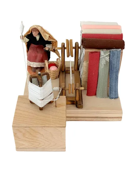 Donna Oliver che fila in movimento per 10 cm