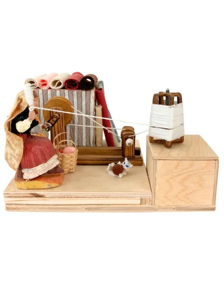 Donna Oliver che fila in movimento per 10 cm