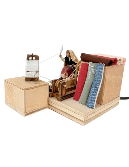 Donna Oliver che fila in movimento per 10 cm