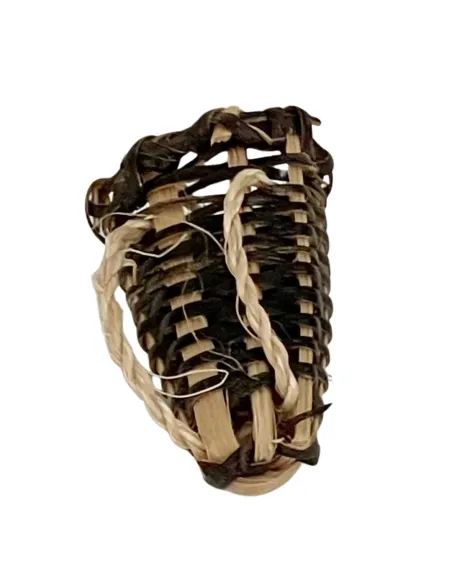 Two-Tone Backpack Basket for 12–15 cm Nativity Figures