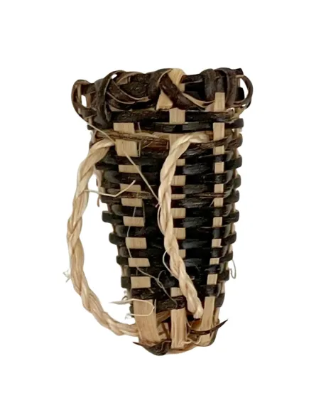 Two-Tone Backpack Basket for 12–15 cm Nativity Figures