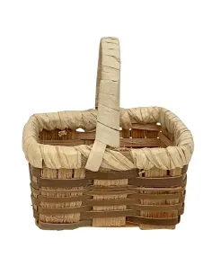Rectangular Wicker Basket for 30–35 cm Nativity Figures 2