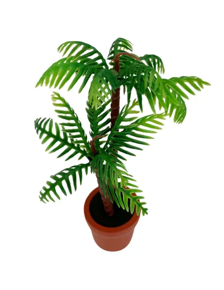 Large vase with palms for 12 cm Nativity figures