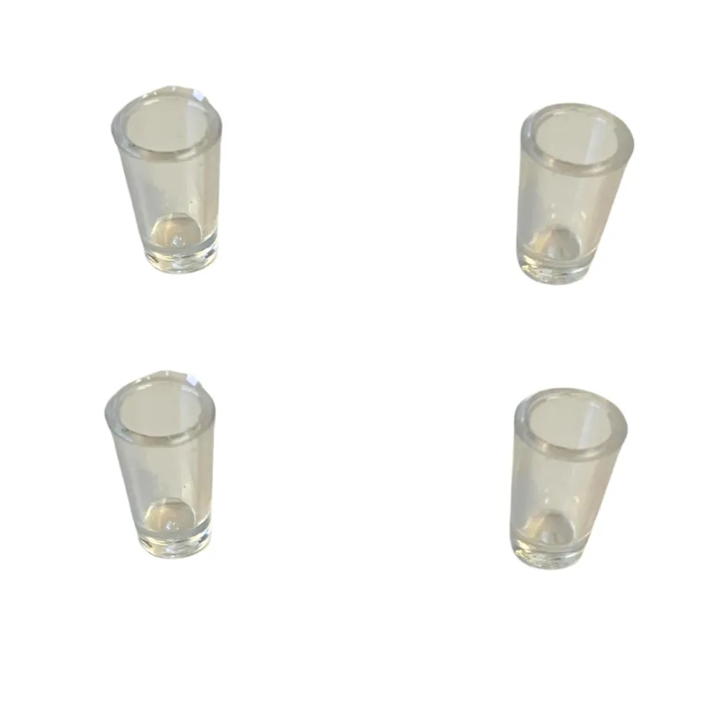 Set of 4 Glasses for 10–12 cm Nativity Figures