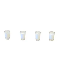Set 4 bicchieri con latte per statue da 10-12 cm 2