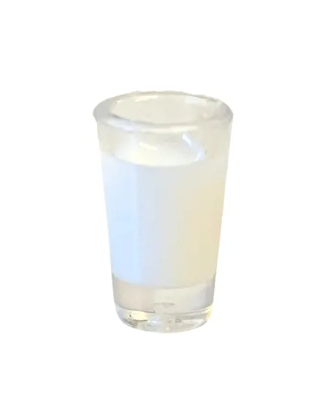 Set 4 bicchieri con latte per statue da 10-12 cm