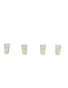 Set of 4 Glasses with Water for 10–12 cm Nativity Figures 2