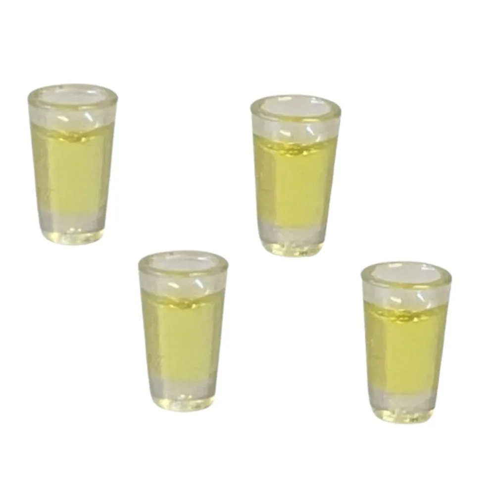 Set of 4 Glasses with Lemonade for 10–12 cm Nativity Figures