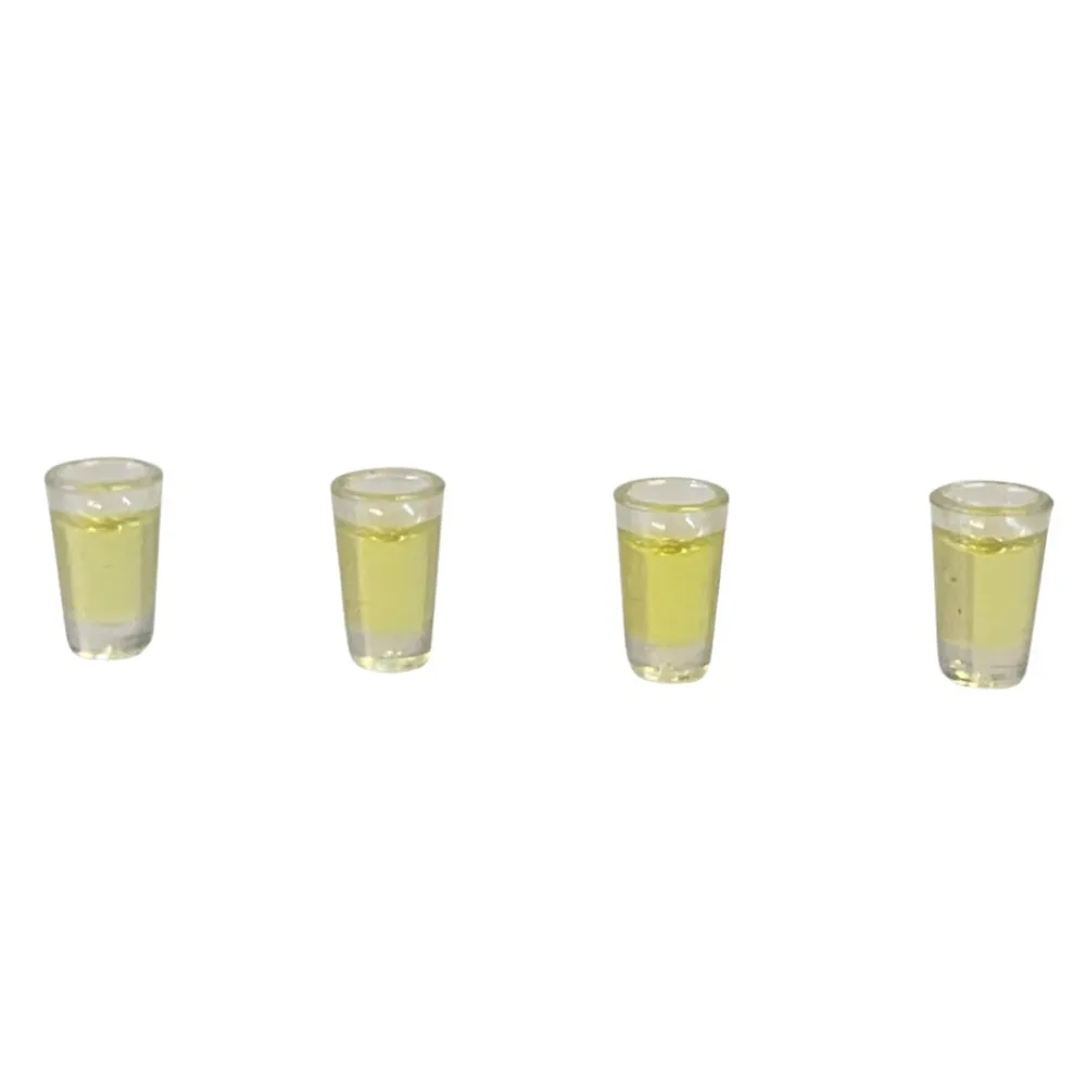 Set of 4 Glasses with Lemonade for 10–12 cm Nativity Figures
