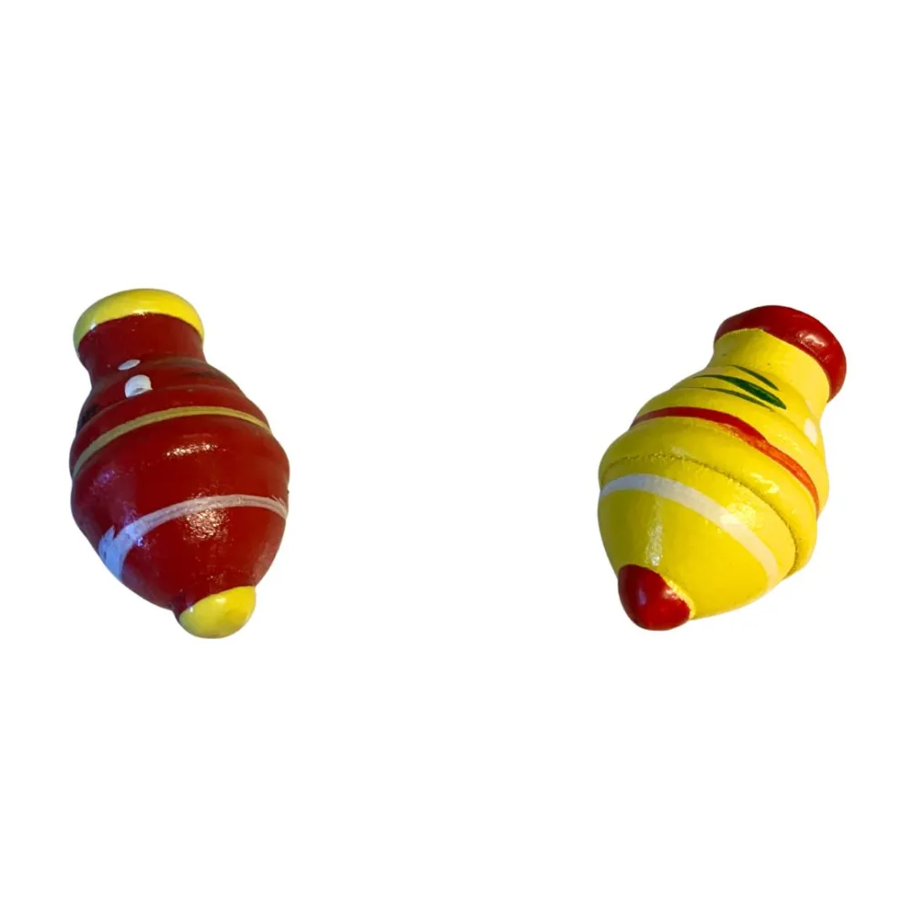 Set of 2 Spinning Tops for 25–30 cm Nativity Figures