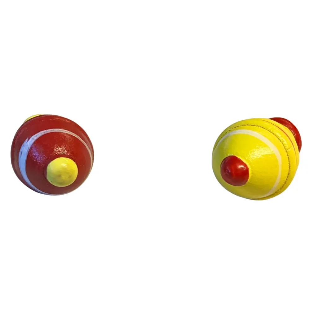 Set of 2 Spinning Tops for 25–30 cm Nativity Figures