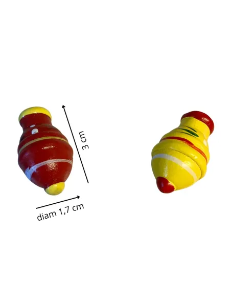 Set of 2 Spinning Tops for 25–30 cm Nativity Figures