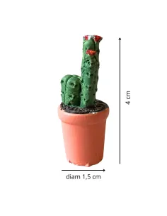 Cactus vase with assorted colors and shapes for 10–12 cm Nativity figures 2