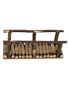 Wooden bridge for 10–12 cm Nativity figures 2