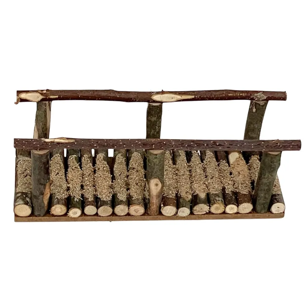 Wooden bridge for 10–12 cm Nativity figures