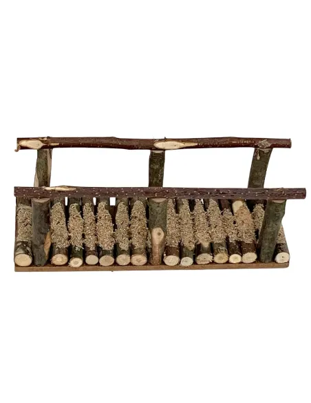 Wooden bridge for 10–12 cm Nativity figures