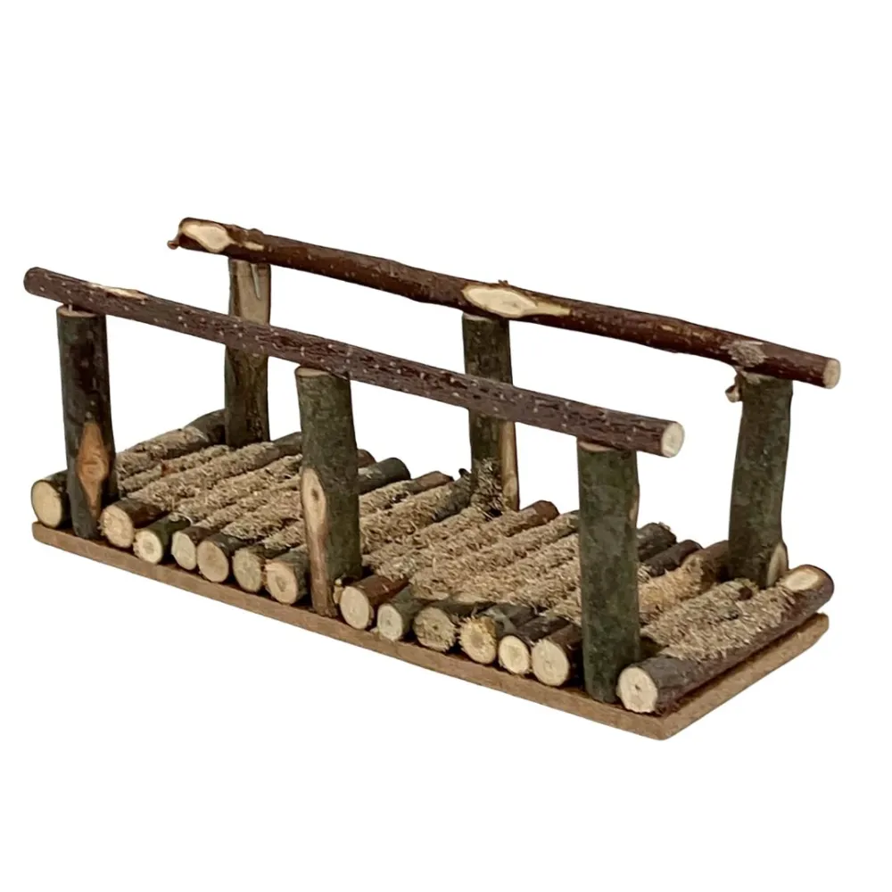 Wooden bridge for 10–12 cm Nativity figures
