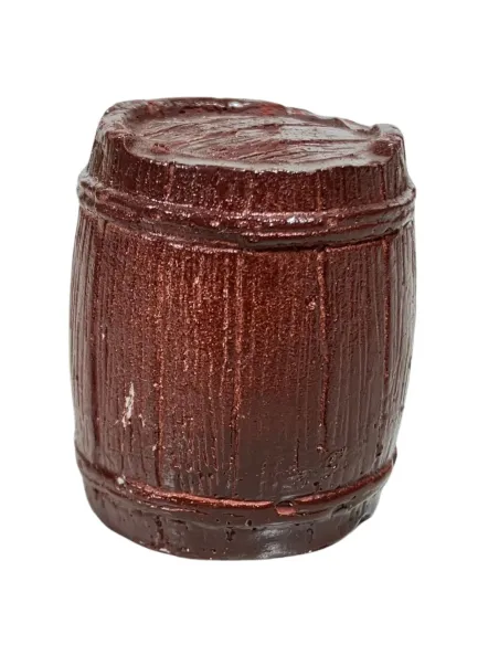 Set of Two Plaster Barrels for 6–12 cm Nativity Figures