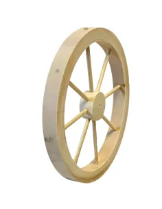 10 cm Diameter Wooden Cart Wheel for 30 cm Nativity Figures