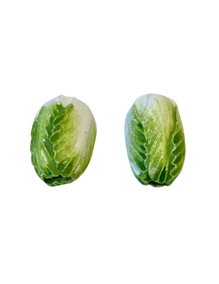 Set of 2 Resin Romaine Lettuces for 30 cm Nativity Figures