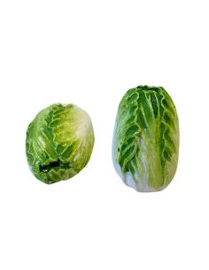 Set of 2 Resin Romaine Lettuces for 30 cm Nativity Figures
