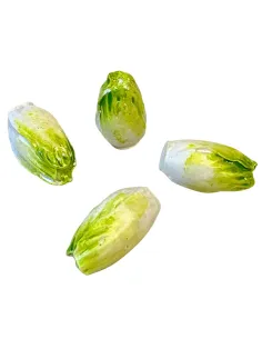 Set 4 pezzi insalata romana in resina per statue da 20 cm
