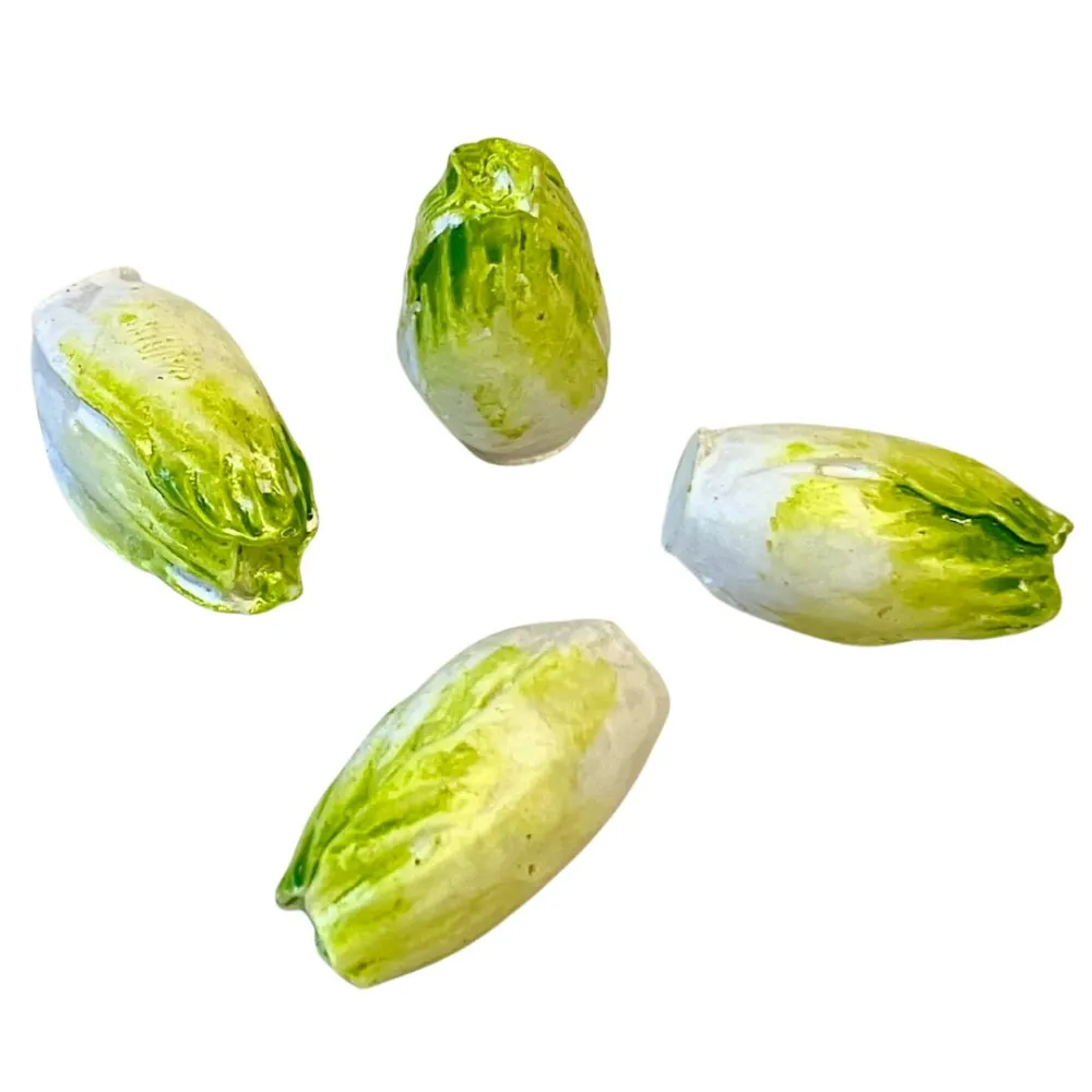 Set 4 pezzi insalata romana in resina per statue da 20 cm