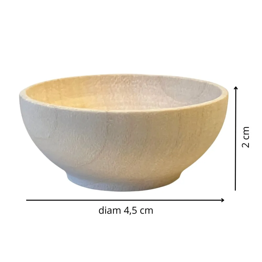 Wooden Bowl for 25–30 cm Nativity Figures