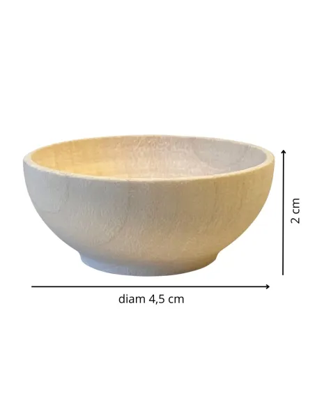 Wooden Bowl for 25–30 cm Nativity Figures