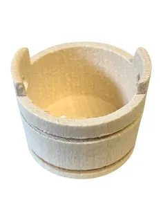 Tinozza in legno per statue da 10-12 cm 2