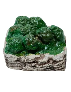 Cesto in gesso con carciofi per statue da 20 cm