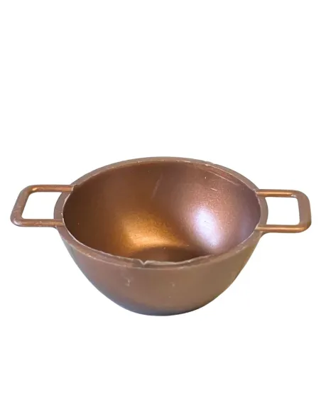 7-Piece Copper-Effect PVC Kitchen Utensil Set for 12–15 cm Nativity Figures